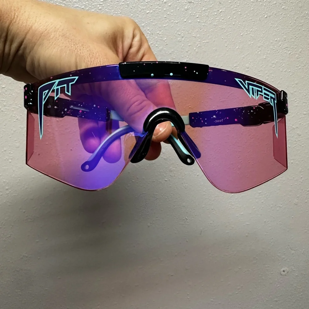 Pit Viper Pink and Purple Sunglasses